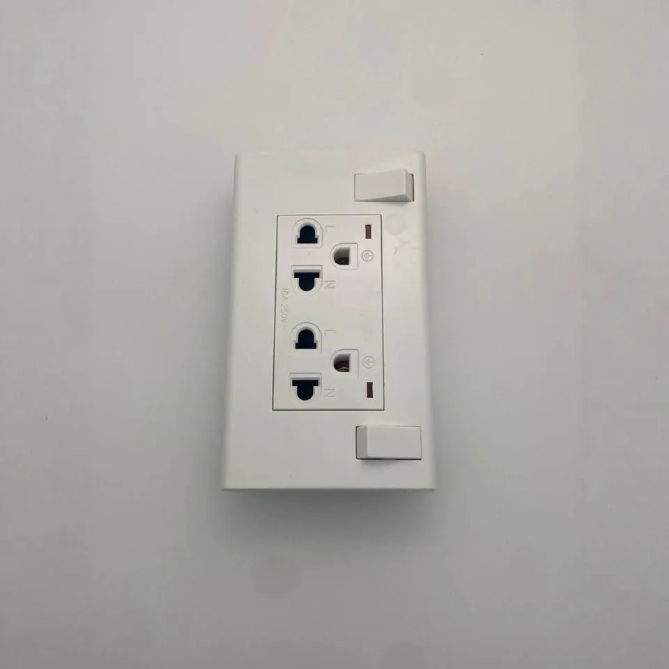 Foreign Trade Export Us-standard Thai-style Socket 6-outlet Power Strip Switch Indicator Light Dual-gang 16a Sockets China - Image 1